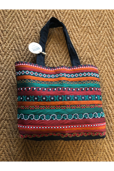 Signature X-Stitch Christmas Tote Bag